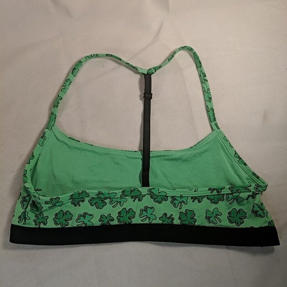 2 MeUndies Wireless Bras Green Clovers Orange Chinese Japanese Flowers Medium M - Picture 10 of 11